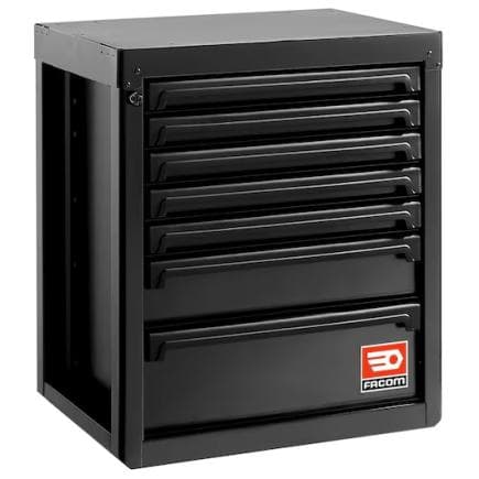 FACOM RWS2-MBS7TBS - Meuble bas noir avec 7 tiroirs