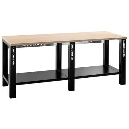 FACOM WB2.1500W - Établi avec plan de travail en bois