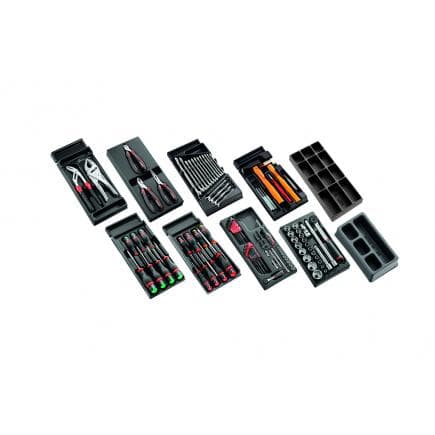 FACOM CM.118 - Assortiment tous corps d'état 118 outils dans un chariot 6 tiroirs