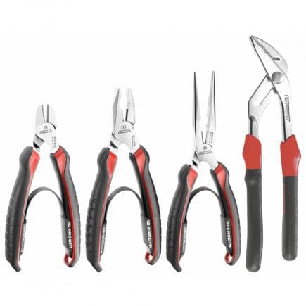 FACOM CPE.A1 - ASSORTIMENT DE PINCES 4 PIÈCES COMBINÉES