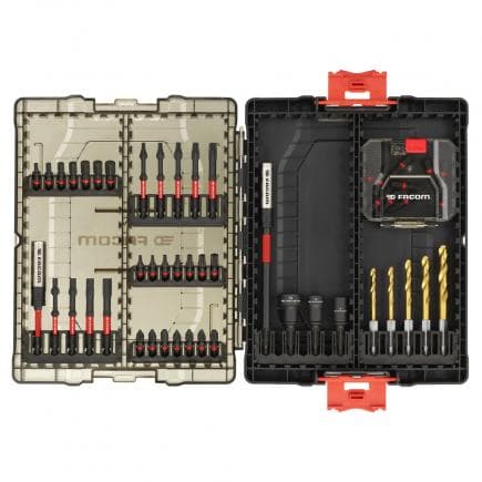 FACOM EN.1J50PB - Coffret embouts forets 50 pièces