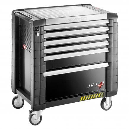 FACOM JET.6GM4S - JET+ 6-DRAWER ROLLER CABINETS - 4 MODULES PER DRAWER - SAFETY RANGE