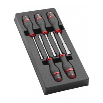 FACOM MOD.74AJ5 - Assortiment de clés à douille (5 pièces)