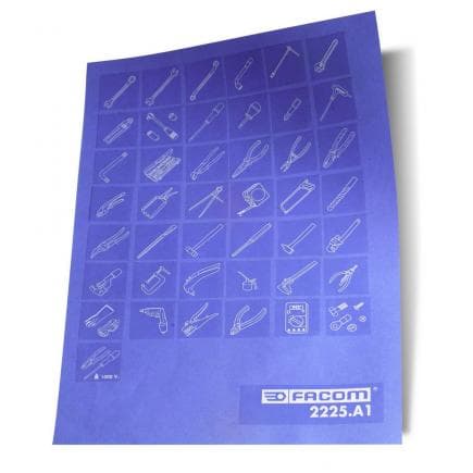 FACOM 2225.A1 - Tableau de pictogrammes