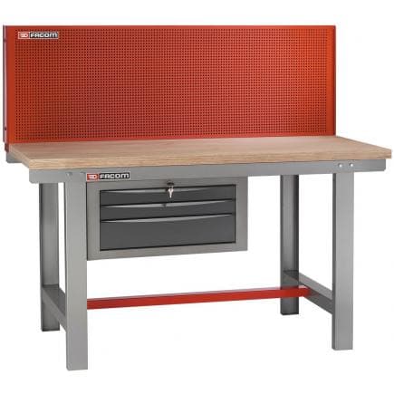 FACOM 2245.PVAT3 - Banc de maintenance avec panneau vertical 1,5 m
