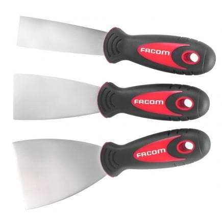 FACOM 237.J1 - Jeu de 3 spatules souples en inox