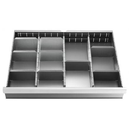 FACOM 2930.C1 - Lot de 18 séparateurs pour tiroirs de 50 et 75 mm