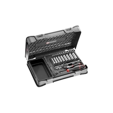 FACOM R.2BLPB - Assortiment de douilles 1/4'' 6 pans métriques (46 pièces)