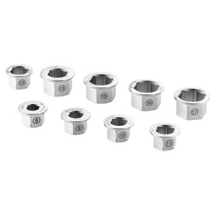 FACOM 464.MKIT - Jeu de 9 bagues réductrices pour clé polygonale à cliquet 464.M14X19