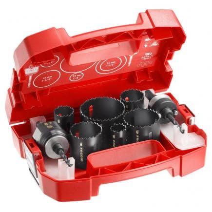 FACOM 609A.J1 - 609A.J - Assortimenti di seghe a tazza a passo variabile con mandrini