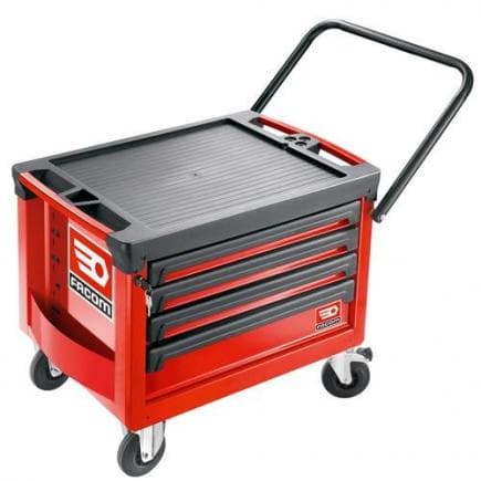 FACOM ROLL.CR4M3A - Servante mobile ROLL.4, 4 tiroirs avec 3 modules par tiroir