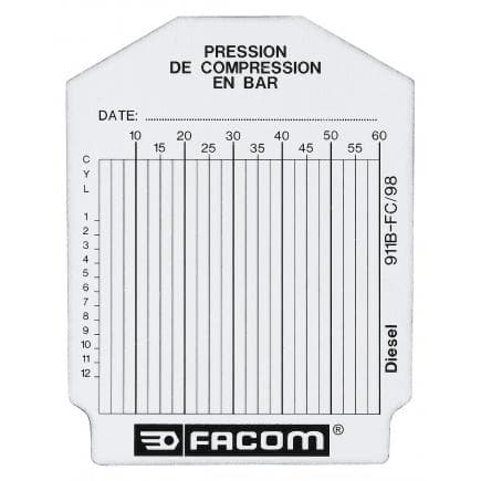 FACOM 911B.FC - Accessoires pour testeur de compression moteur diesel N.2