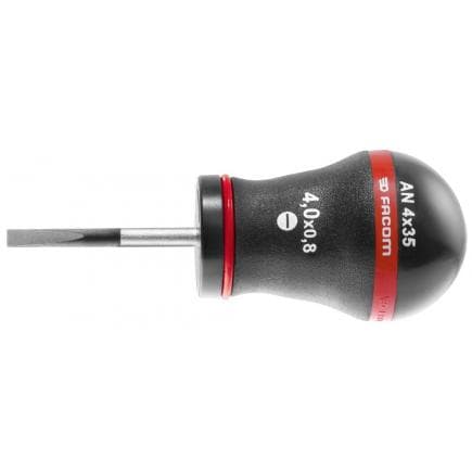 FACOM AT4x35 - Tournevis PROTWIST® pour vis à fente - lames courtes