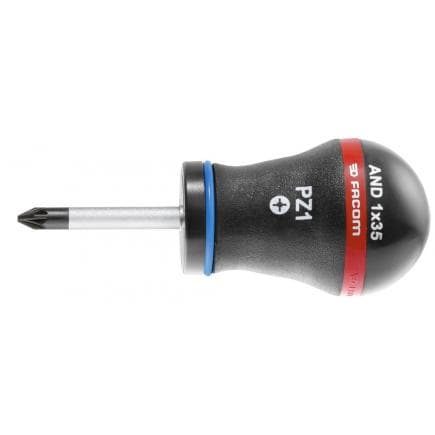 FACOM ATD1X35 - Tournevis PROTWIST® pour vis cruciformes Pozidriv® - lames courtes