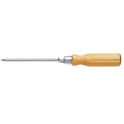FACOM ATHH.P1 - Tournevis avec manche en bois pour vis cruciformes Phillips® - lame hexagonale