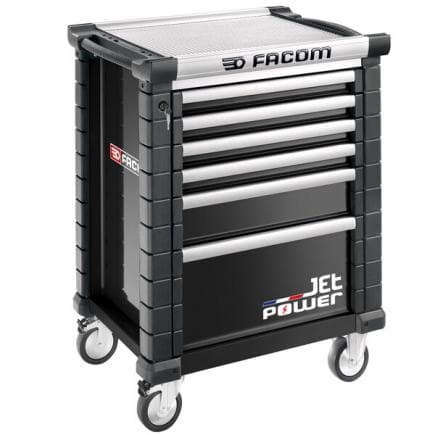 FACOM JET.6NM3APOWER - Chariot JET POWER 6 tiroirs avec 3 modules par tiroir (vide)