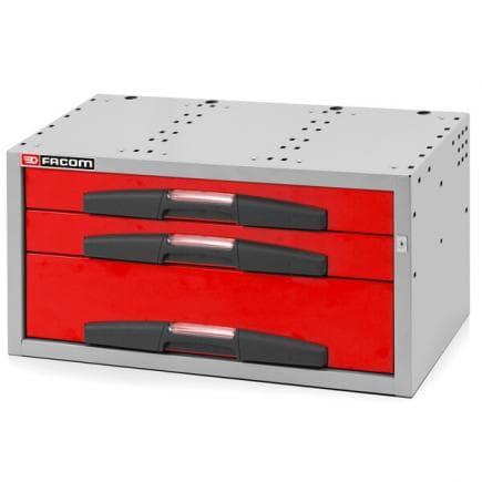 FACOM F50000052 - Servante basse moyenne à 3 tiroirs fixes