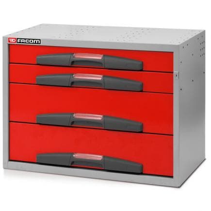 FACOM F50000072 - Servante mi-haute avec 4 tiroirs fixes