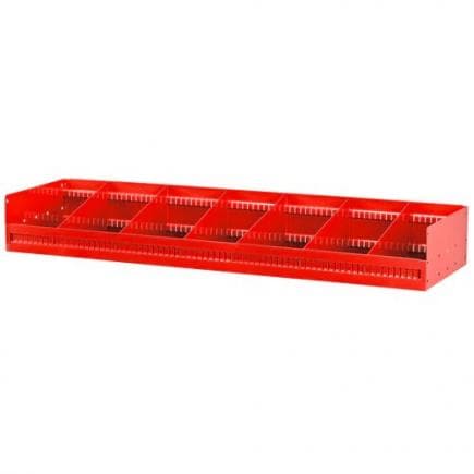 FACOM F50030043 - Étagère inclinée extra-large avec 6 séparateurs mobiles 1 425 x 375 x 185 mm