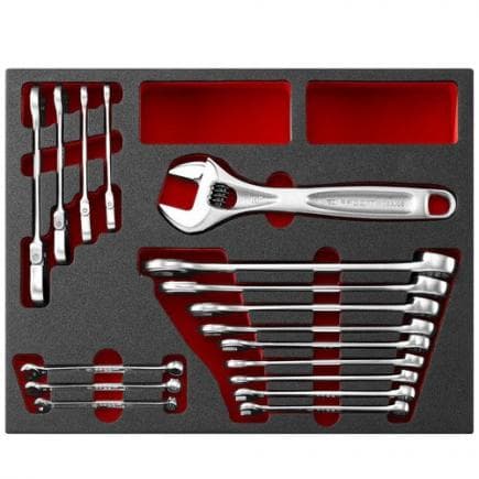 FACOM F50031047 - Assortiment de clés en module mousse (17 pièces)
