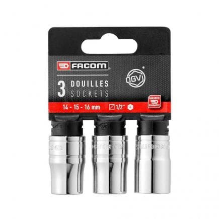 FACOM SH.SPB - Jeu de douilles 1/2 '' (3 pièces)