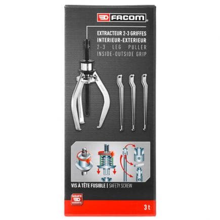 FACOM U.306PB - Extracteur intérieur/extérieur 2/3 bras 7 - 140 mm