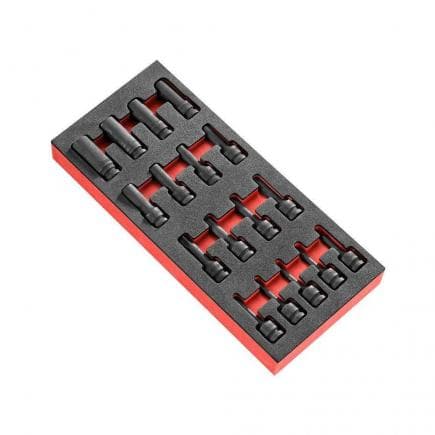 FACOM MODM.NSXPB - Jeu de douilles Impact Torx® 1/2'' dans module mousse (17 pièces)