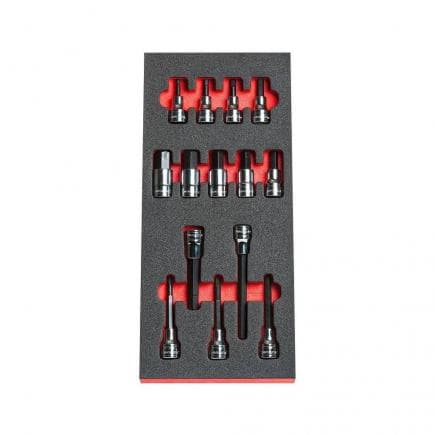 FACOM MODM.SHPB - Jeu de douilles 6 pans 1/2'' (14 pièces)