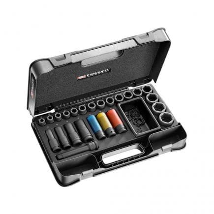 FACOM NS.550BPB - Jeu de douilles impact et accessoires 1/2'' (27 pièces)