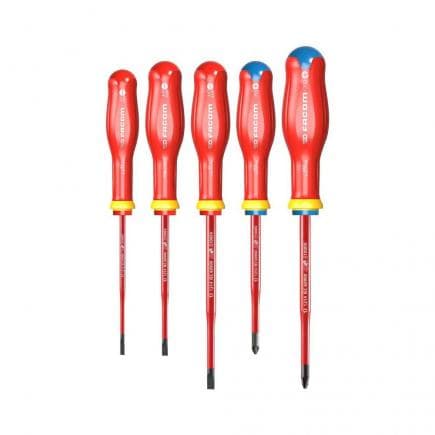 FACOM ATD.J5TVEPB - Jeu de tournevis Protwist® slim isolés 1000 V (5 pièces)