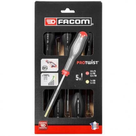 FACOM AT.5PB - Jeu de tournevis Protwist® (5 pièces)
