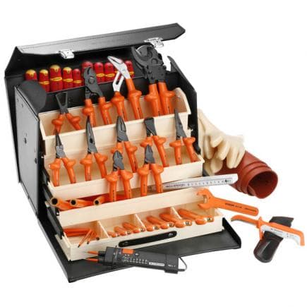 FACOM 2184C.VSE - Jeu d'outils isolés 1000V VDE et sac (42 pièces)