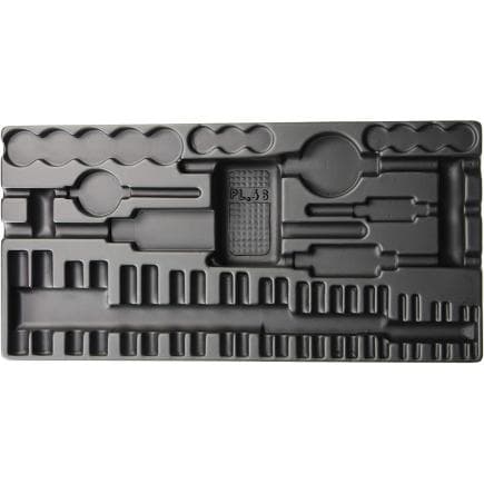 FACOM PL.46 - Plateau en plastique pour jeu de tarauds et matrices PBCDX (vide)