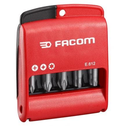 FACOM E.611 - Jeu de 10 embouts 1/4'', longueur 50 mm - série 1