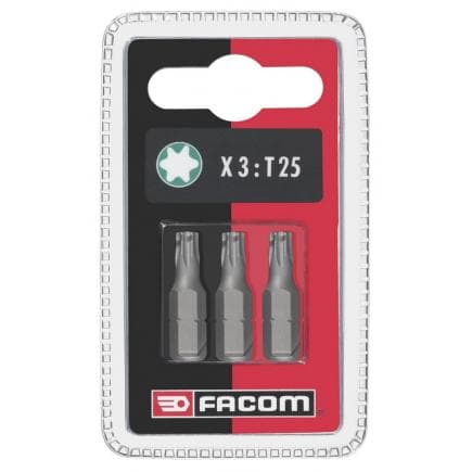 FACOM EX120.J3 - Jeu de 3 embouts standard série 1 Torx®