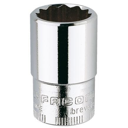 FACOM JB.5/16 - Douilles 3/8'' polygonales en pouces, parois fines