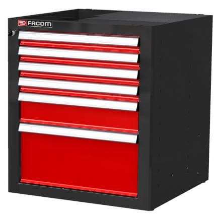 FACOM JLS2-MBS6T - Meuble bas Jetline +, 6 tiroirs