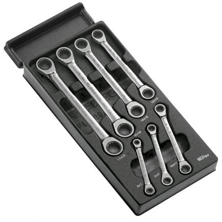 FACOM MOD.64J7 - Module de 7 clés à cliquet œil 12 pans de 6 à 19 mm