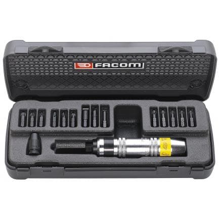 FACOM NJ.262 - Assortiment de tournevis à frapper 16 outils