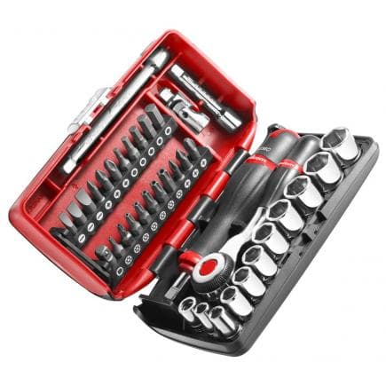 FACOM R.360NANO - Coffret de douilles 1/4'' 6 pans métriques