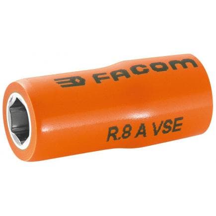 FACOM R.10AVSE - Douilles 1/4'' 6 pans, isolées 1000 V, série VSE