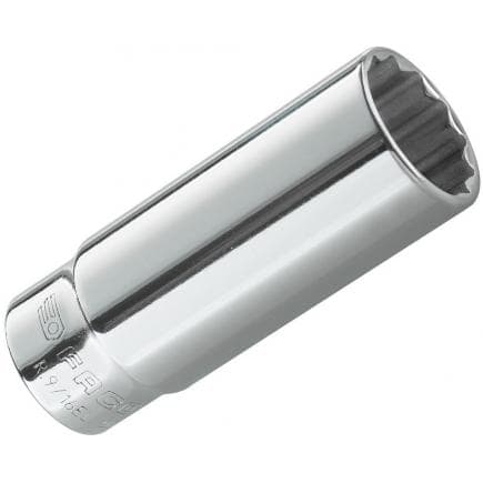 FACOM R.3/16EL - Douilles 1/4'' 12 pans, longues, en pouces