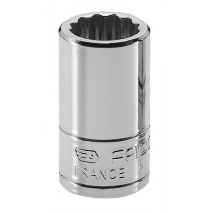 FACOM R.13E - Douilles 1/4'', 12 pans, métriques