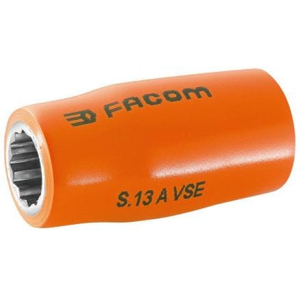 FACOM S.19AVSE - Douilles 1/2'' 12 pans, isolées 1000 V, série VSE