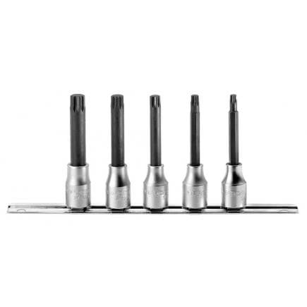 FACOM SV.J5 - Jeu de 5 clés à douilles avec embout XZN, carré 1/2''