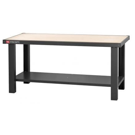 FACOM WB.2000WA - Banc de maintenance - partie supérieure en hêtre multicouche - 2 m