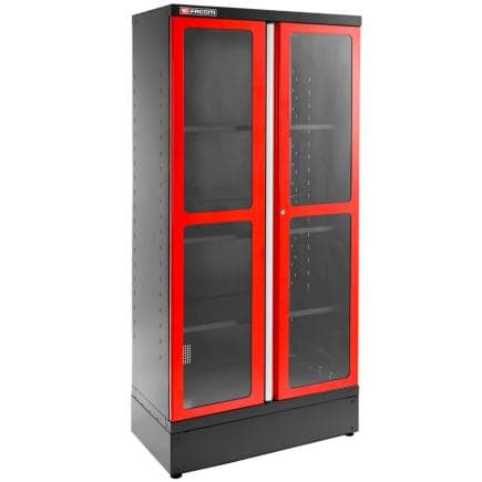 FACOM JLS3-A1000PV - Armoire 2m avec 2 portes vitrées, rouge