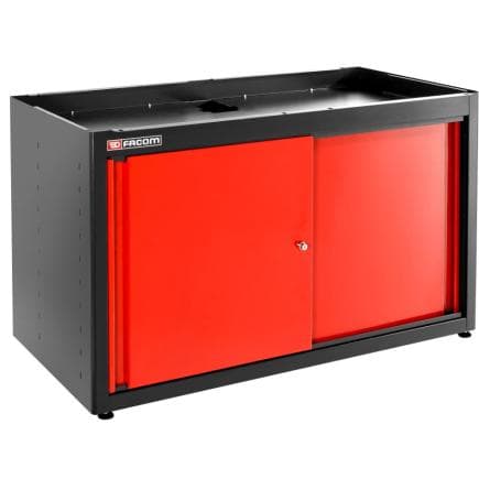 FACOM JLS3-MBDPP - Meuble bas double avec 2 portes pleines, rouge