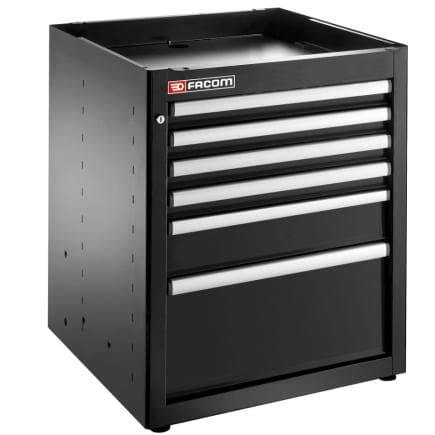 FACOM JLS3-MBS6TBS - Base simple avec 6 tiroirs, noir