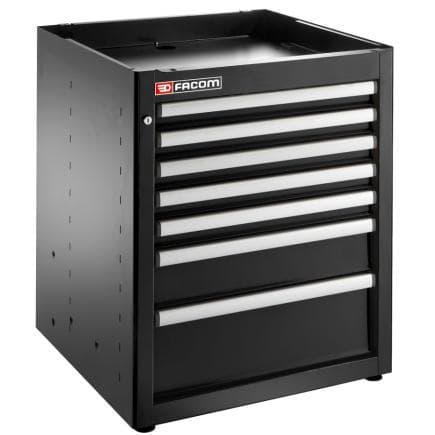 FACOM JLS3-MBS7TBS - Base simple avec 7 tiroirs, noir